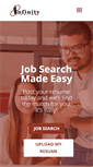 Mobile Screenshot of infinity-staffing.biz